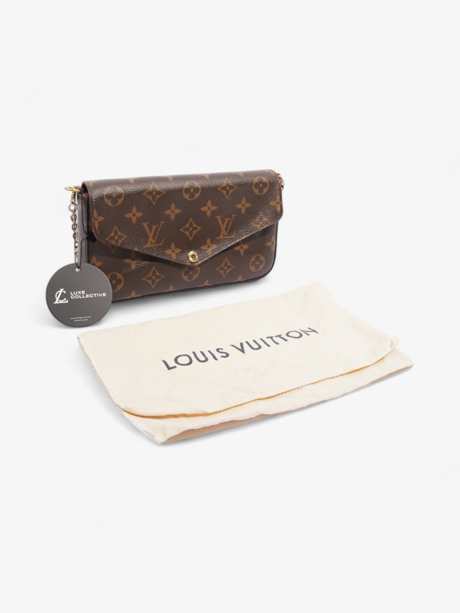 Louis Vuitton Félicie Pochette  Monogram Coated Canvas Image 10