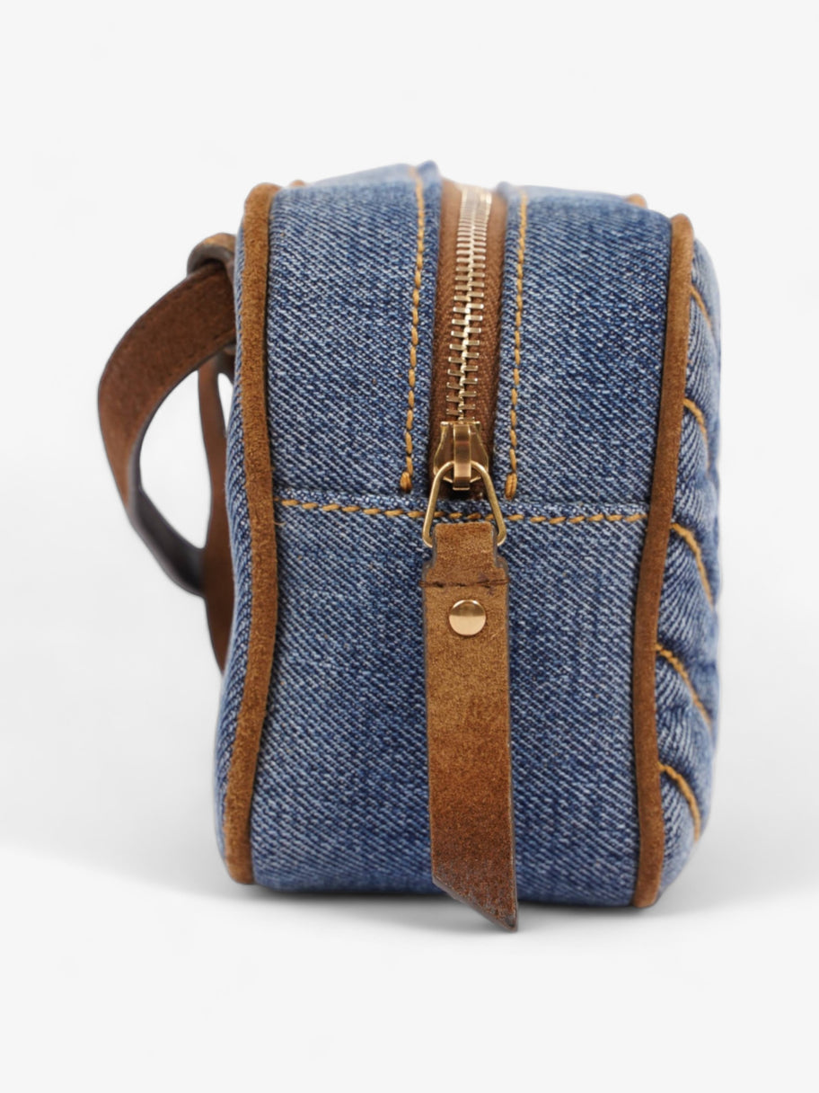 Lou Belt Bag Denim / Brown Denim Image 4