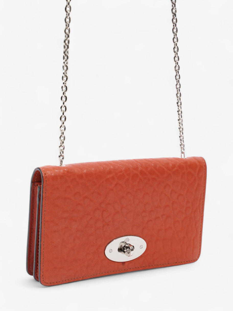 Mulberry Bayswater Clutch Wallet Burnt Orange Leather Image 7