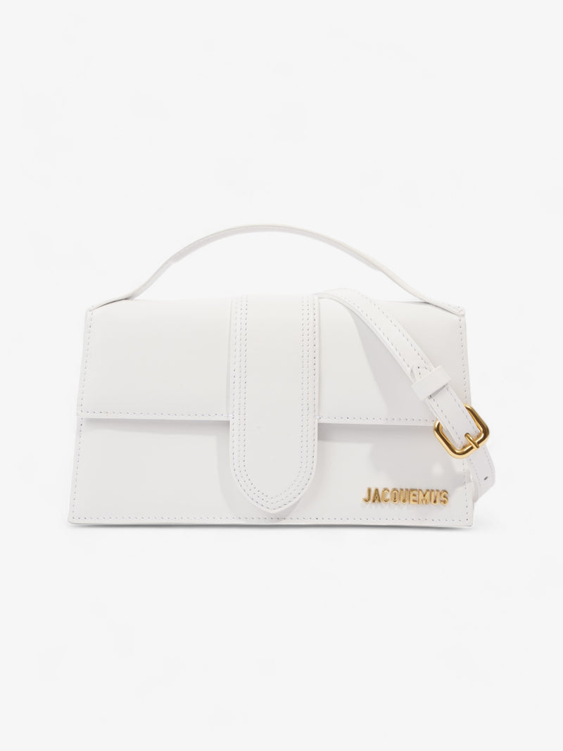  Jacquemus Le Grand Bambino White Leather