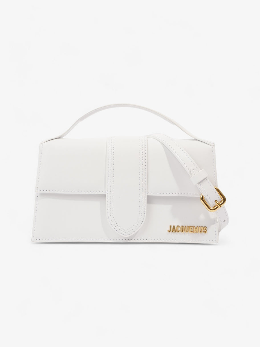 Jacquemus Le Grand Bambino White Leather Image 1