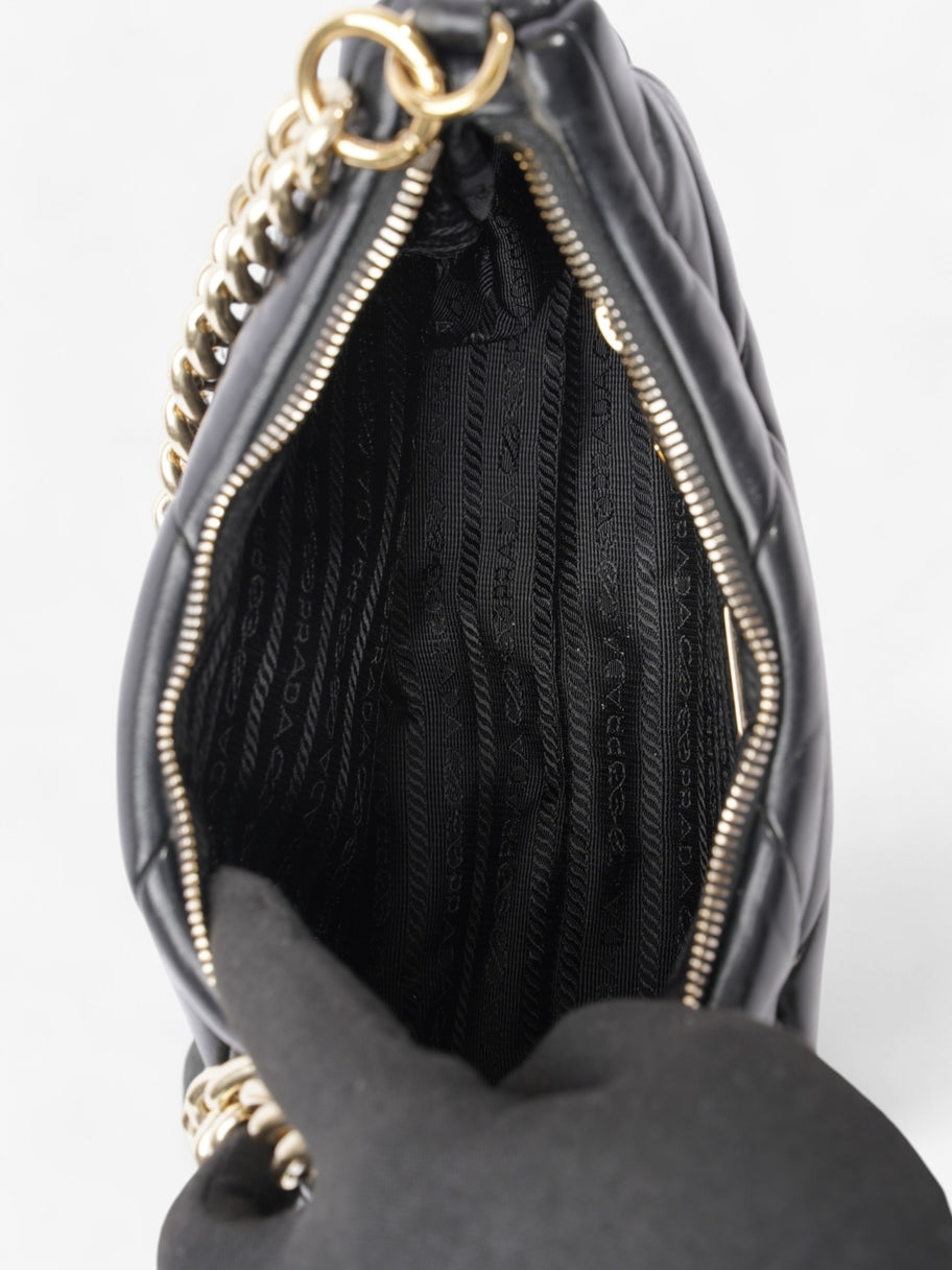 Prada System Padded Bag Black Leather Image 8