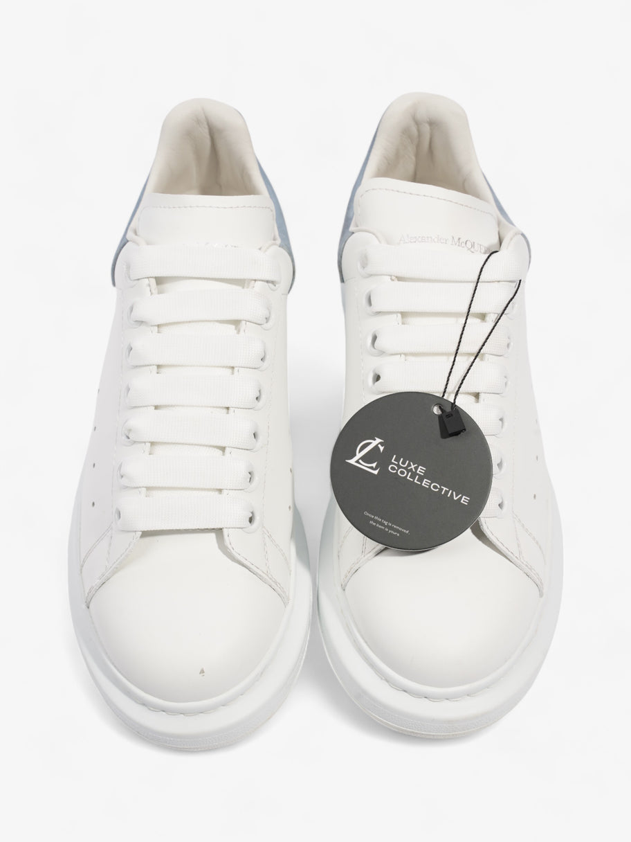 Alexander McQueen Oversized White / Light Blue Leather EU 38.5 UK 5.5 Image 10