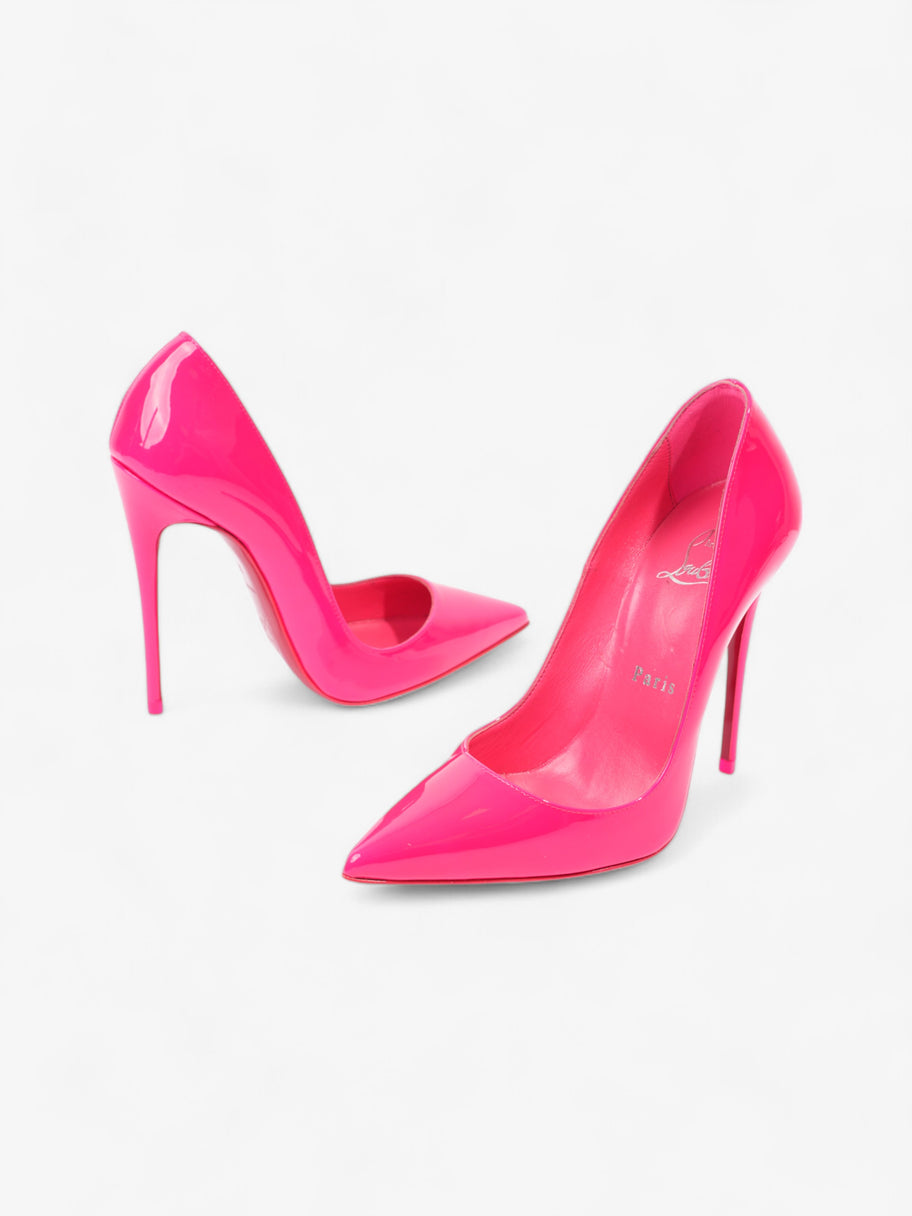 Christian Louboutin So Kate 120mm Neon Pink Patent Leather EU 35 UK 2 Image 9