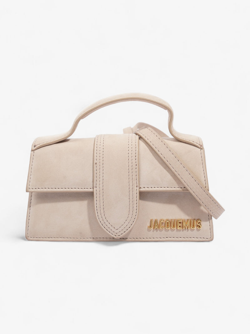  Jacquemus Le Bambino Beige Suede