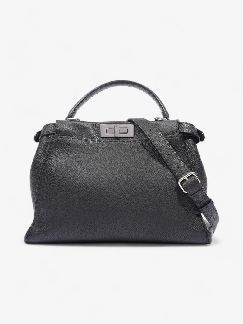  Fendi Peekaboo Black Leather Medium