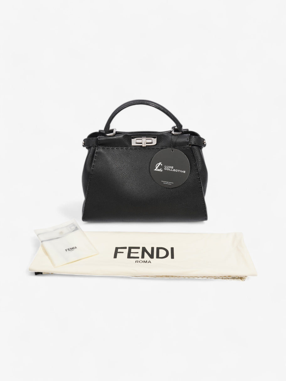 Fendi Peekaboo Black Leather Medium Image 20