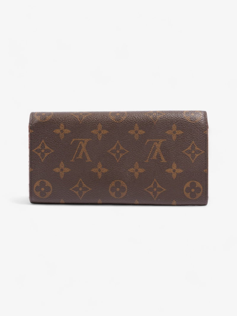  Louis Vuitton Emilie Wallet Blooming Flowers Monogram / Rose Ballerine Canvas