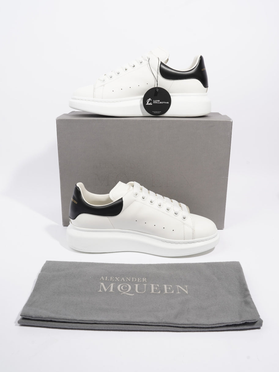 Alexander McQueen Oversized Sneakers White / Black Tab Leather EU 43 UK 9 Image 10