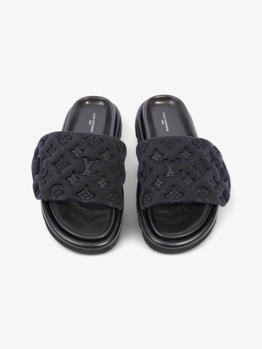 Louis Vuitton Pool Slides Black Neoprene EU 38 UK 5 Image 8