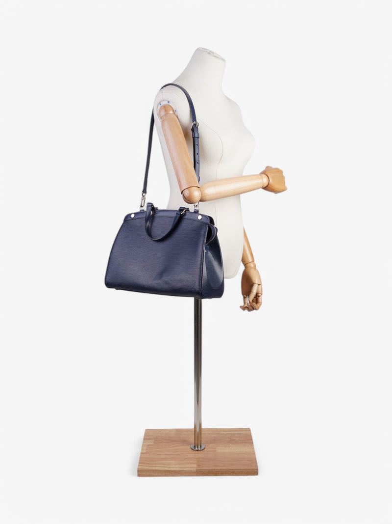  Louis Vuitton Brea MM Navy Epi Leather MM