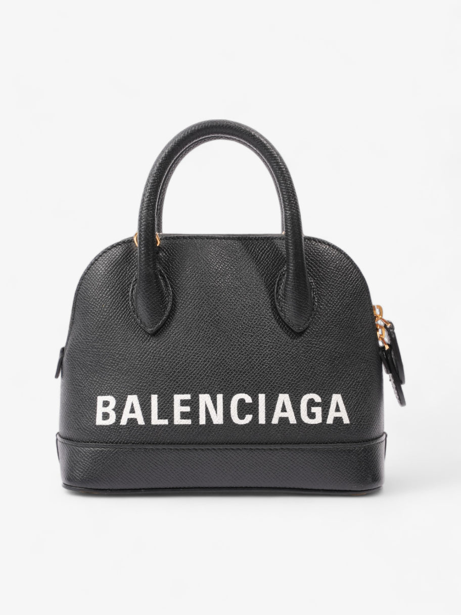 Balenciaga XXS Ville Black Leather Image 4