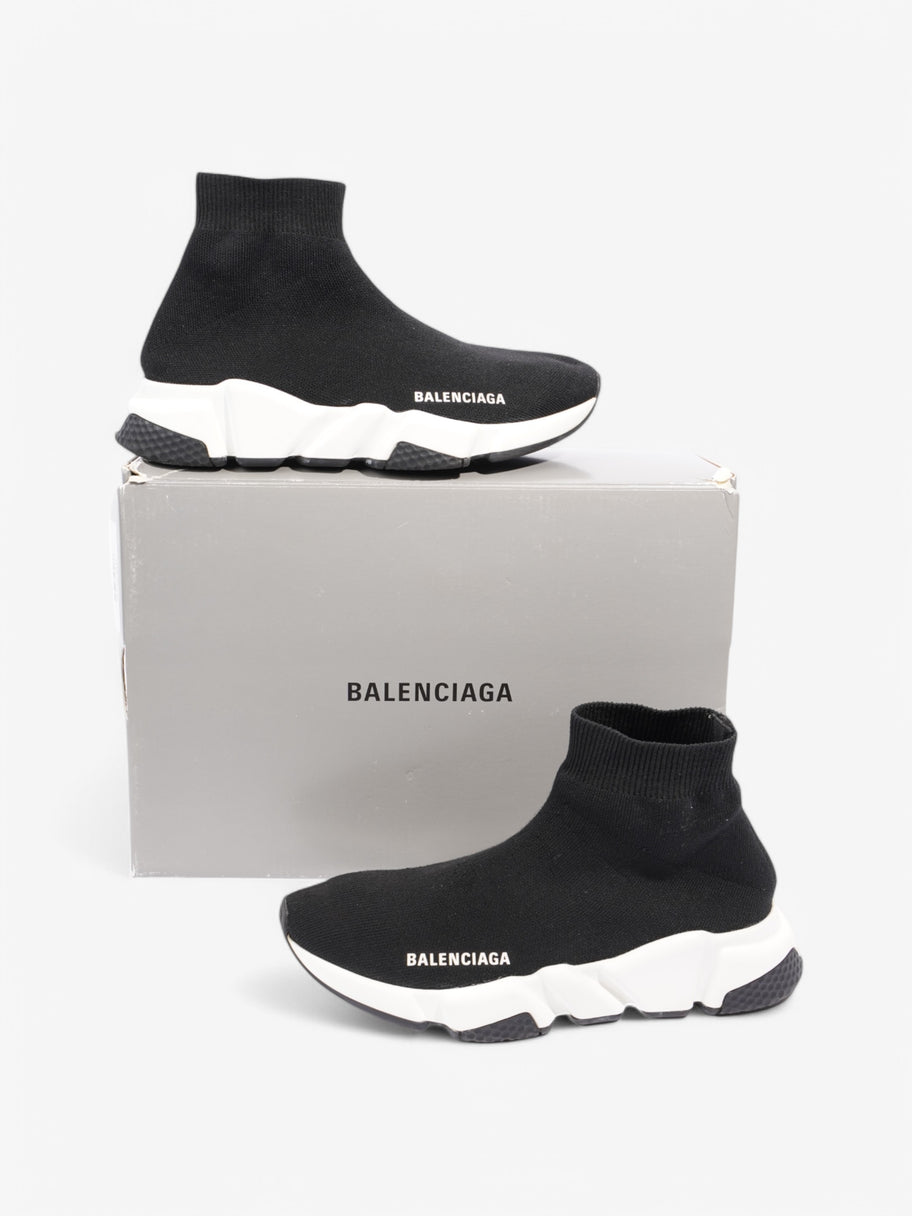 Balenciaga Speed Black / White Cotton EU 37 UK 4 Image 10