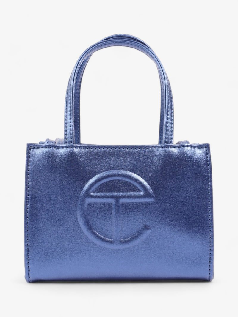  Telfar Shopping Bag Cobalt Blue Polyurethane Small