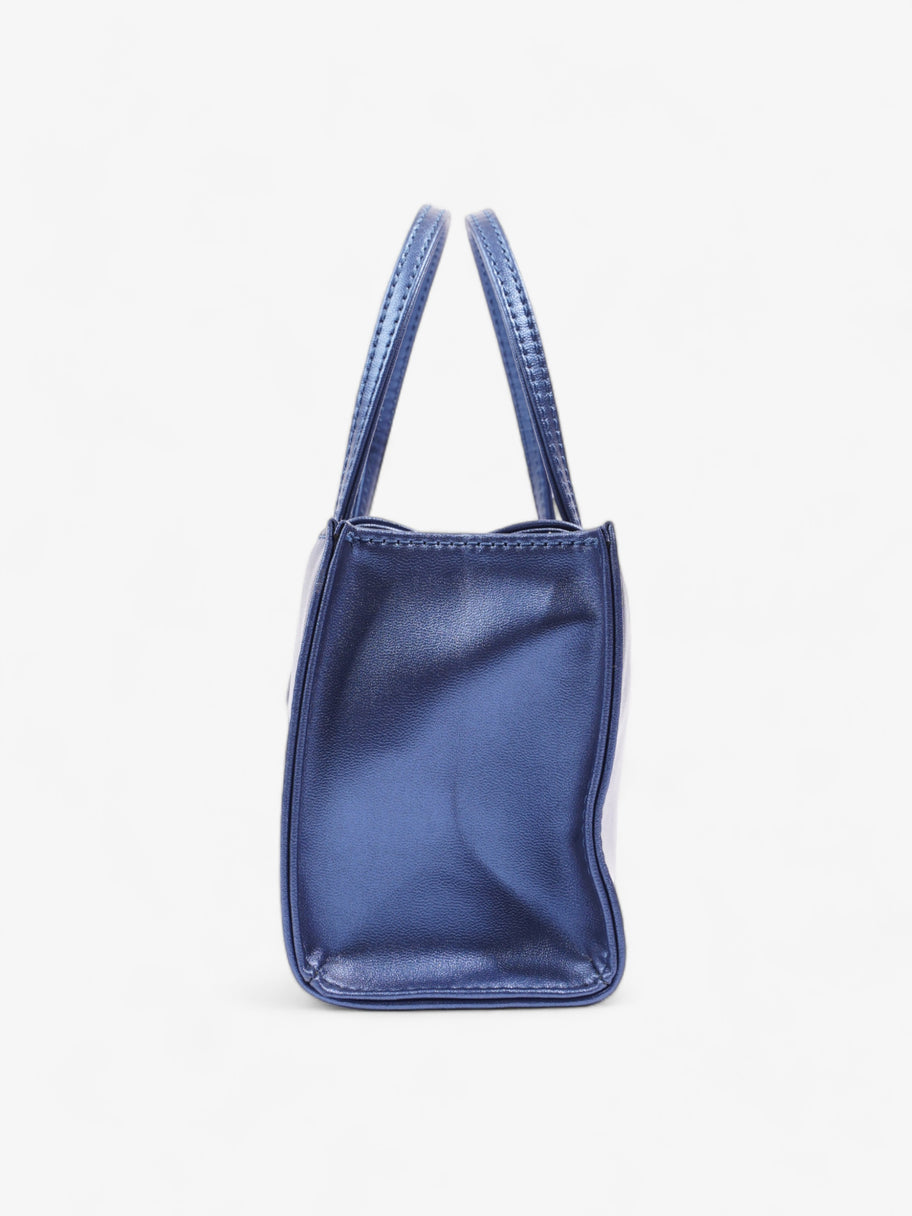 Telfar Shopping Bag Cobalt Blue Polyurethane Small Image 3