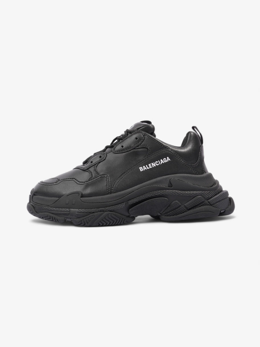 Balenciaga Triple S Black Polyurethane EU 43 UK 9 Image 5