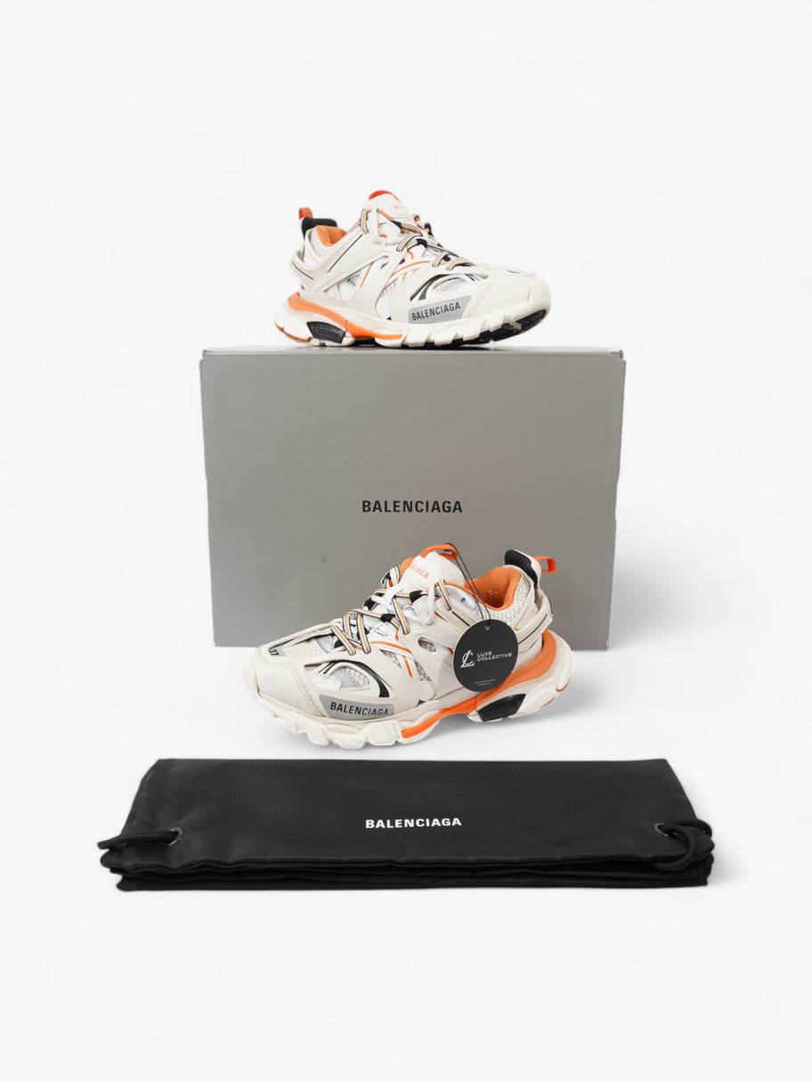 Balenciaga Track White / Orange / Black Mesh EU 37 UK 4 Image 10