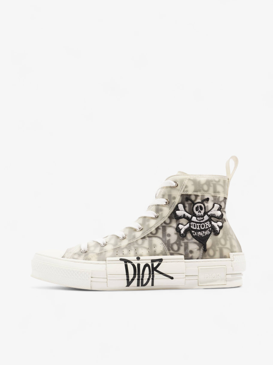 Christian Dior Stussy B23 High-tops White / Grey Oblique Canvas EU 41.5 UK 7.5 Image 5