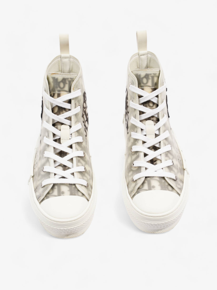 Christian Dior Stussy B23 High-tops White / Grey Oblique Canvas EU 41.5 UK 7.5 Image 8