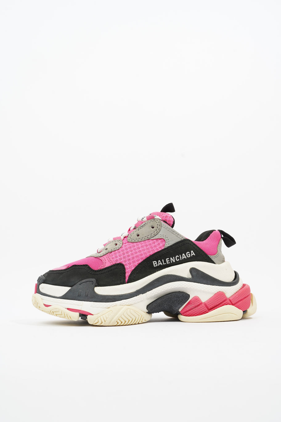 Balenciaga Triple S Salmon Mesh EU 34 UK 1 Image 5