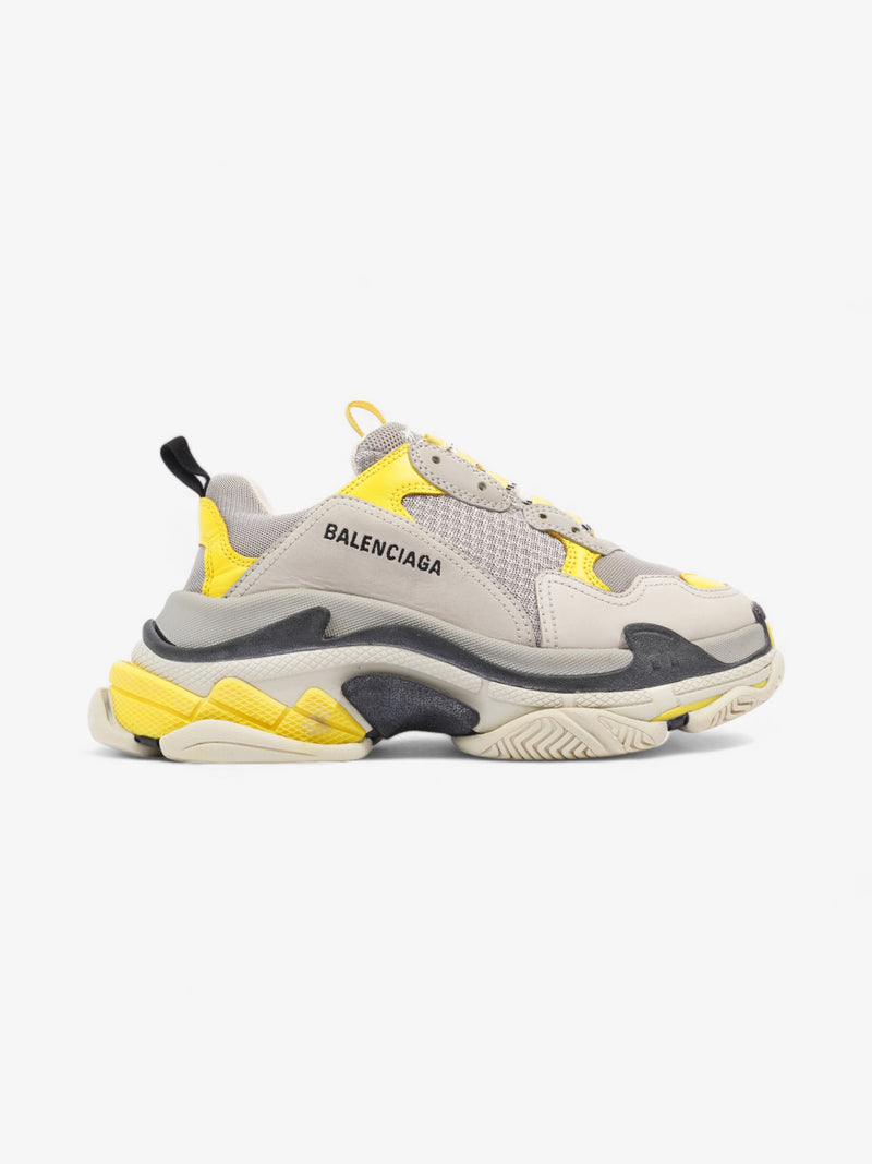  Balenciaga Triple S Grey / Yellow / White Mesh EU 39 UK 5