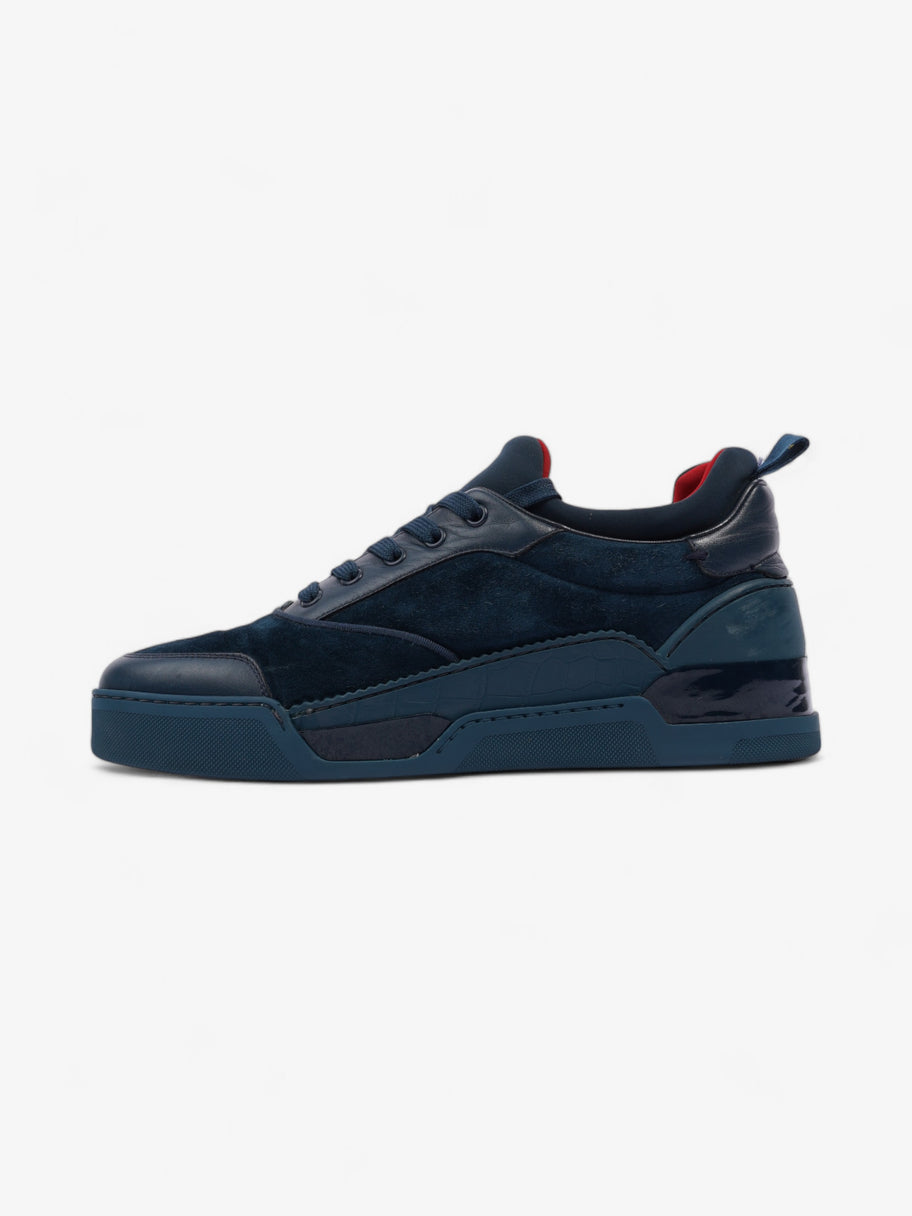 Christian Louboutin Aurelien Low-top  Navy Suede EU 42.5 UK 8.5 Image 3