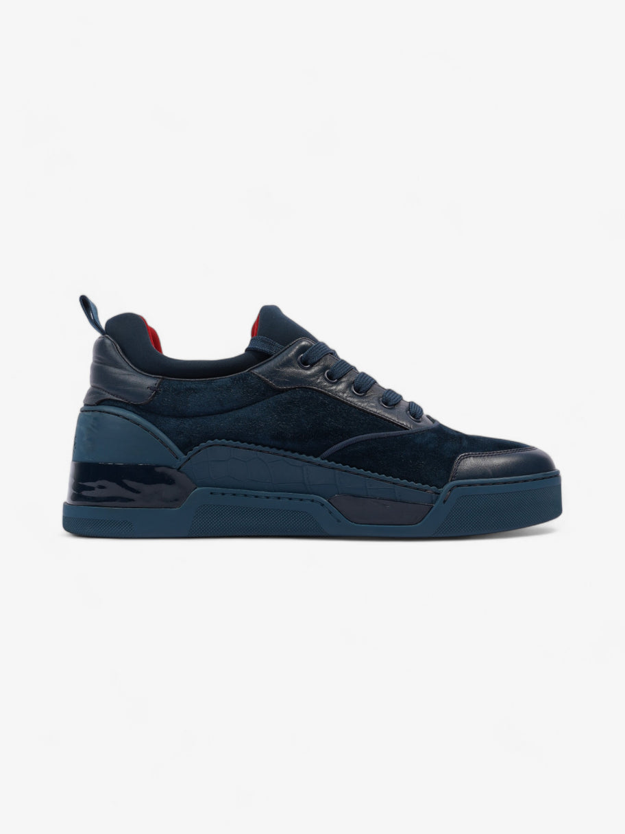 Christian Louboutin Aurelien Low-top  Navy Suede EU 42.5 UK 8.5 Image 4