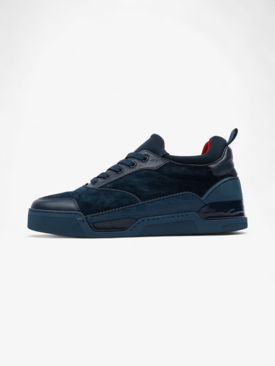 Christian Louboutin Aurelien Low-top  Navy Suede EU 42.5 UK 8.5 Image 5