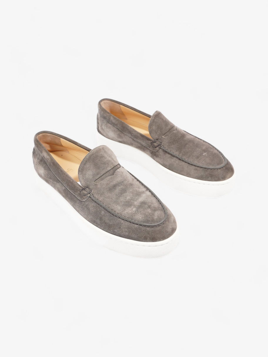 Christian Louboutin Paqueboat Grey Suede EU 42 UK 8 Image 2