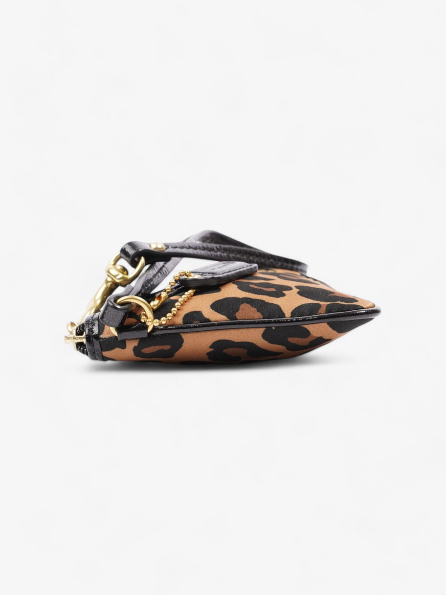 Coach Wristlet Leopard Print Canvas Image 5