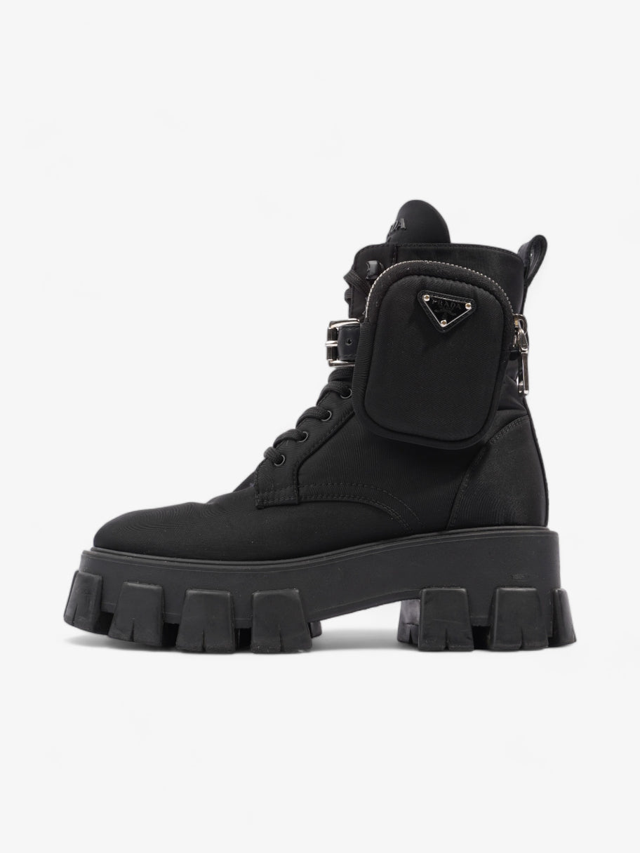 Prada Monolith Boots 60 Black Re Nylon EU 37 UK 4 Image 5