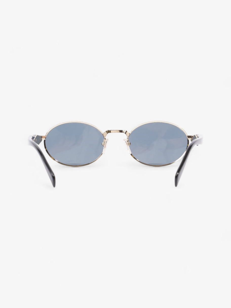 Prada Oval Sunglasses Gold / Black Base Metal 140mm Image 3