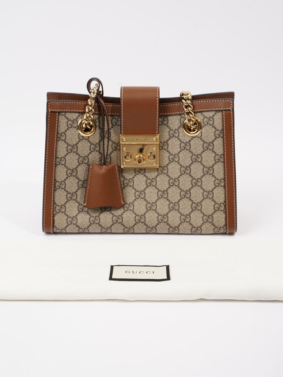 Gucci Padlock GG Supreme / Brown Canvas Small Image 9