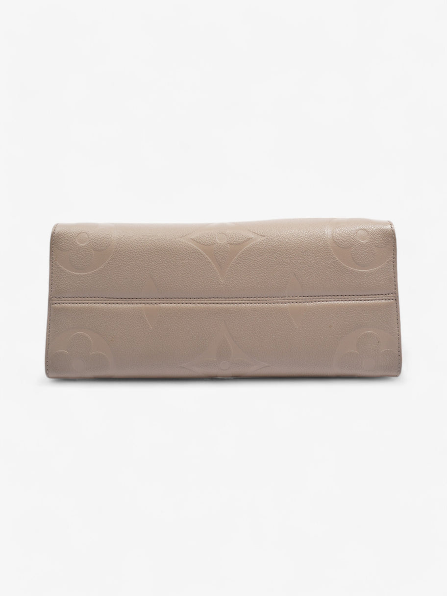 Louis Vuitton On the Go Monogram Empreinte / Beige Empreinte Leather MM Image 6