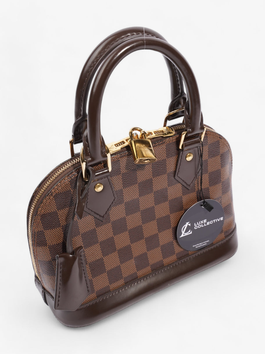 Louis Vuitton Alma Damier Ebene Coated Canvas BB Image 10