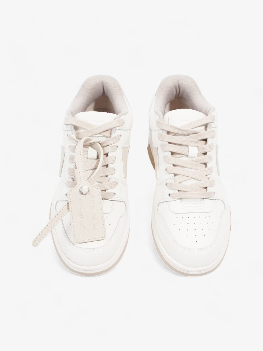 Off White Out Of Office White / Beige Calfskin Leather EU 38 UK 5 Image 7