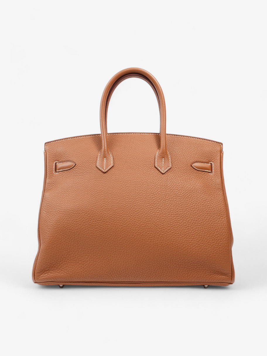 Hermes Birkin Gold Togo Leather 35 Image 4