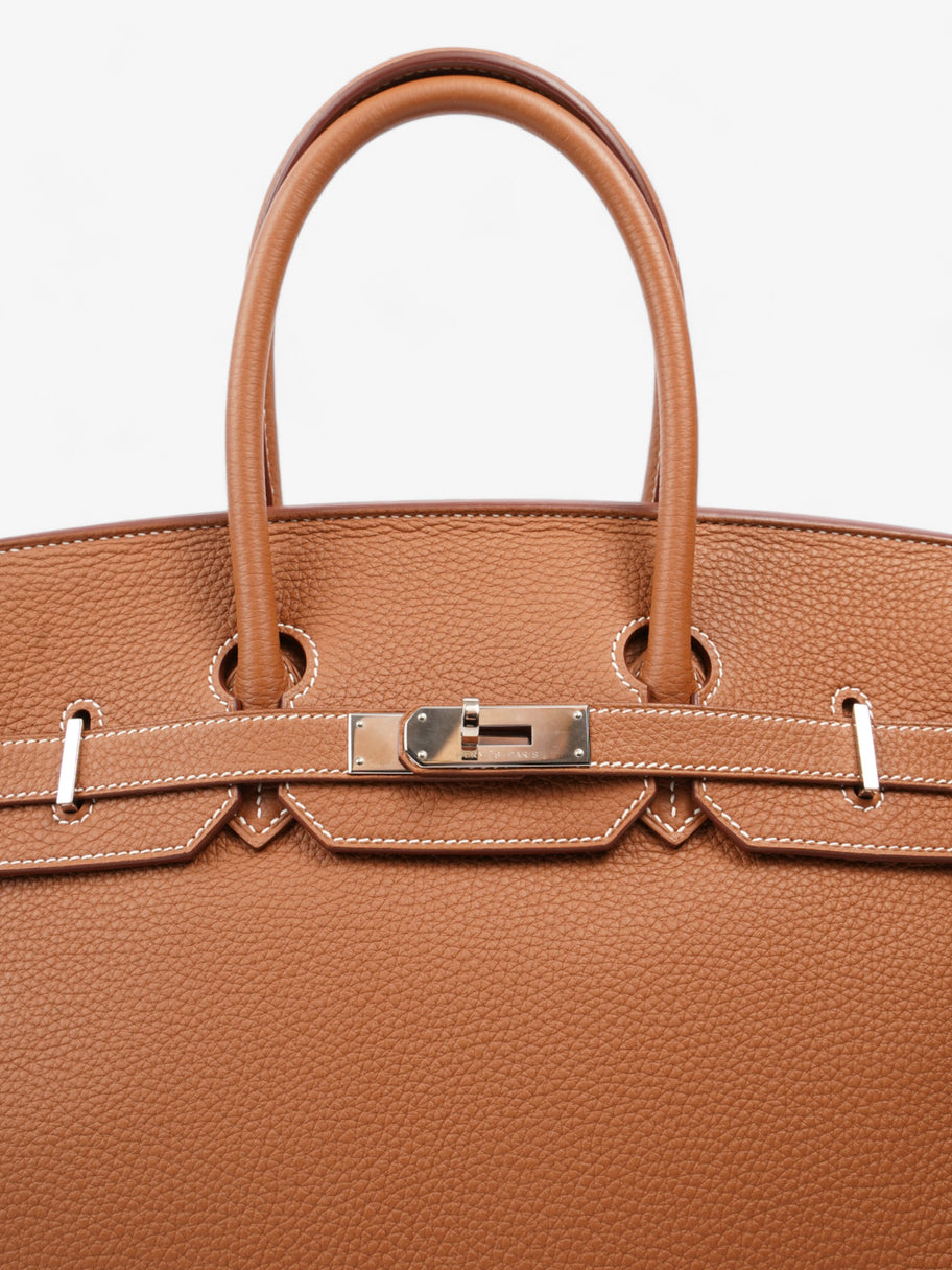 Hermes Birkin Gold Togo Leather 35 Image 7