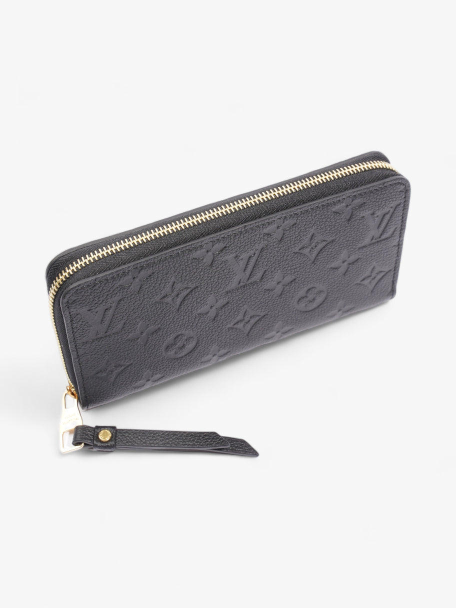 Louis Vuitton Zippy Wallet Black Monogram Empreinte Leather Image 6