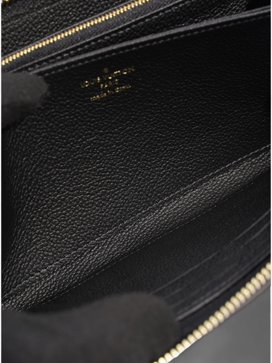 Louis Vuitton Zippy Wallet Black Monogram Empreinte Leather Image 8