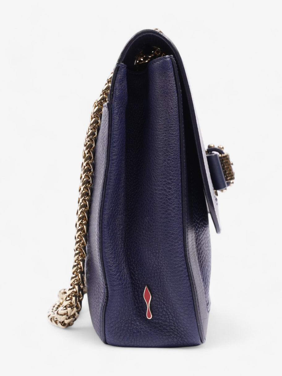 Christian Louboutin Sweet Charity Blue Leather Image 5