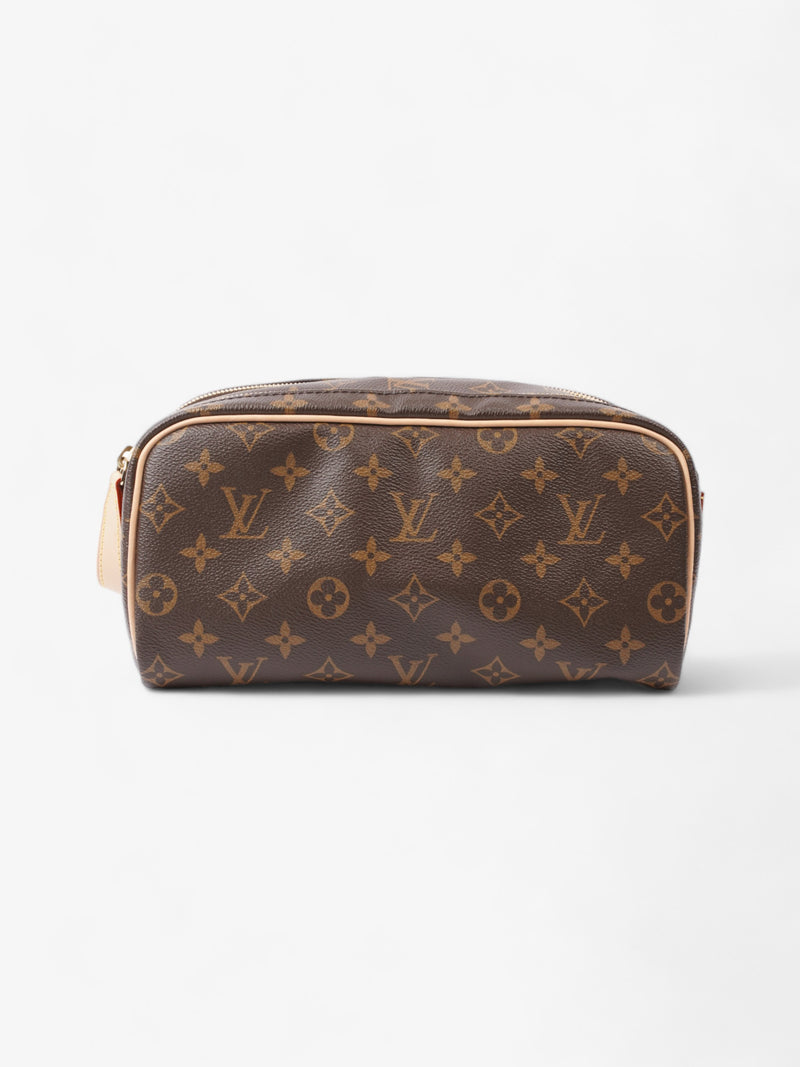  Toilet Dopp Kit Pouch Monogram Coated Canvas