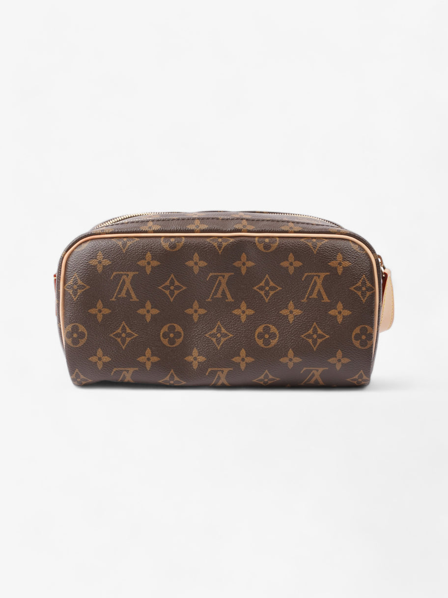 Toilet Dopp Kit Pouch Monogram Coated Canvas Image 4