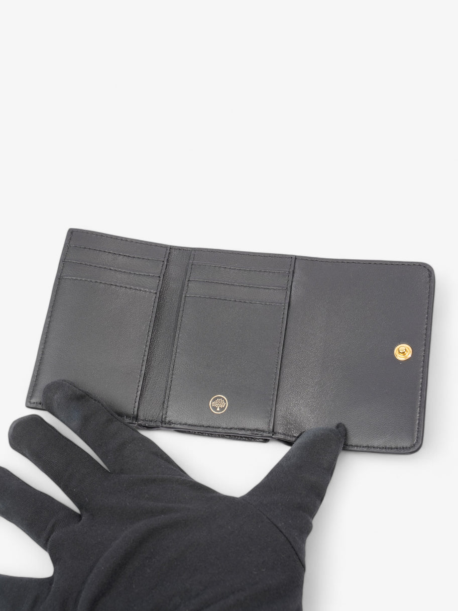 Mulberry Continental Trifold Wallet Black Leather Image 5