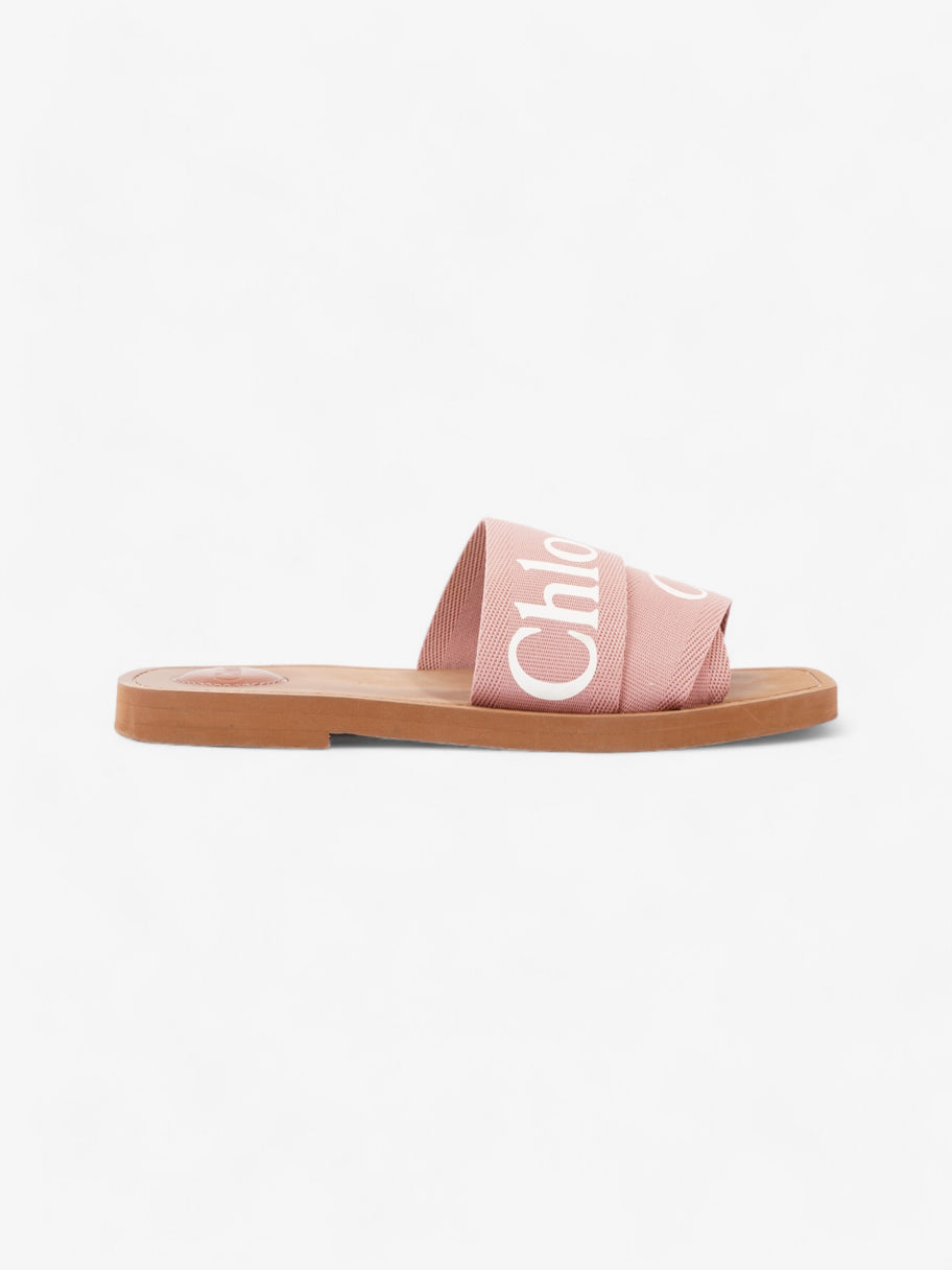 Chloe Woody Slides Delicate Pink Canvas EU 39 UK 6 Image 1