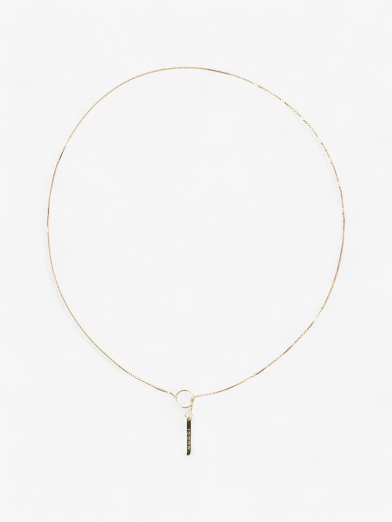  Gucci Link To Love Necklace Gold Yellow Gold