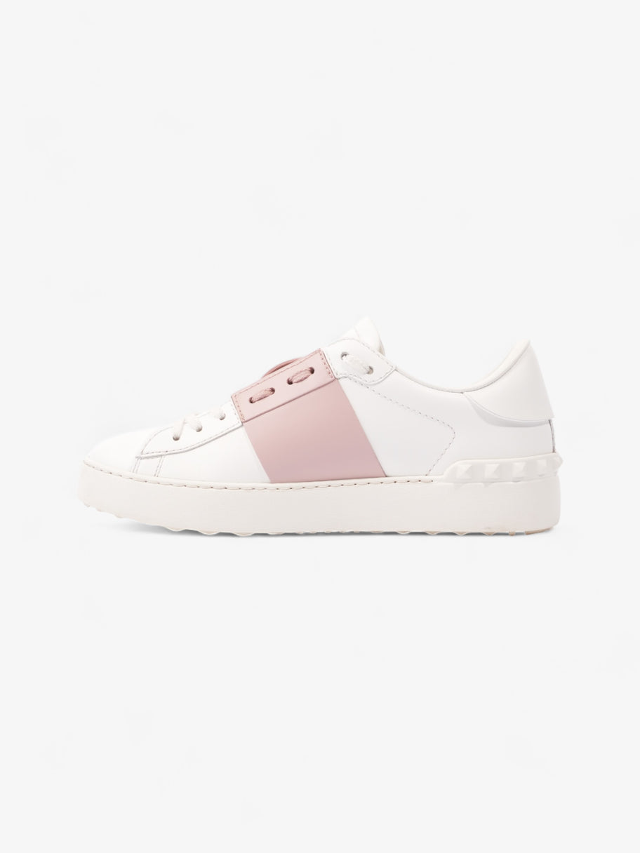 Valentino Open Sneakers  White / Pink  Leather EU 37 UK 4 Image 3