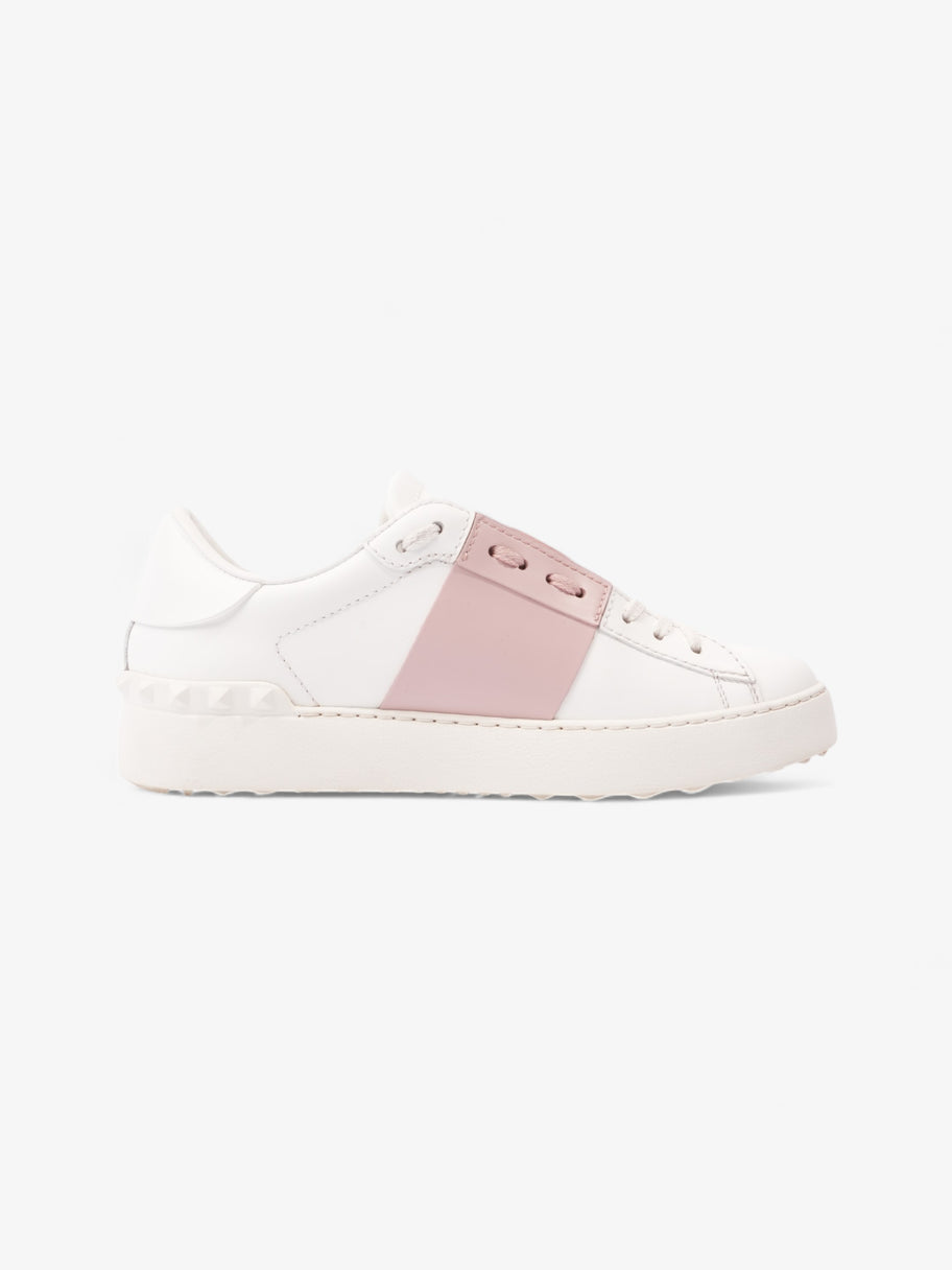 Valentino Open Sneakers  White / Pink  Leather EU 37 UK 4 Image 4