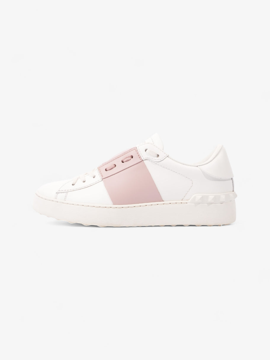 Valentino Open Sneakers  White / Pink  Leather EU 37 UK 4 Image 5