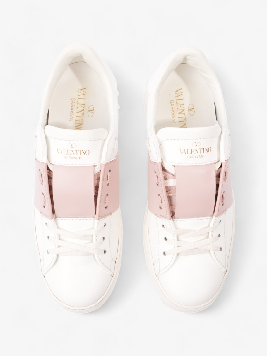 Valentino Open Sneakers  White / Pink  Leather EU 37 UK 4 Image 8